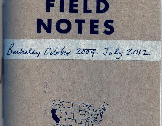 Field Notes book cover image